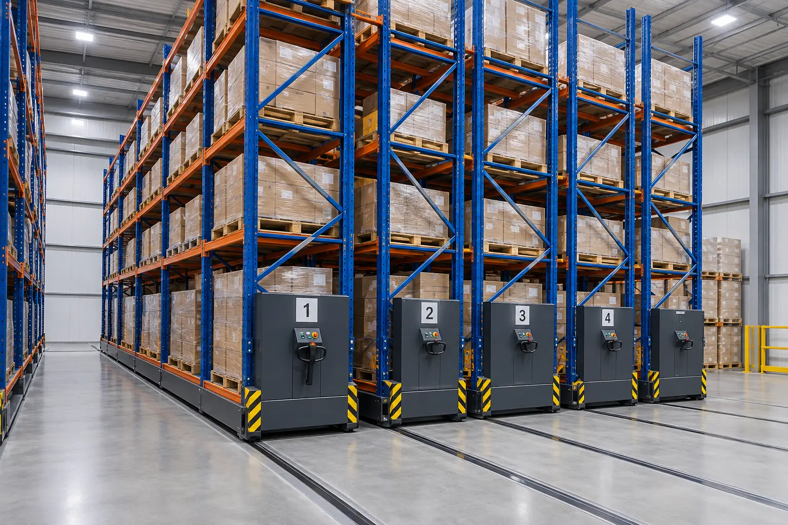 Mobile racking system